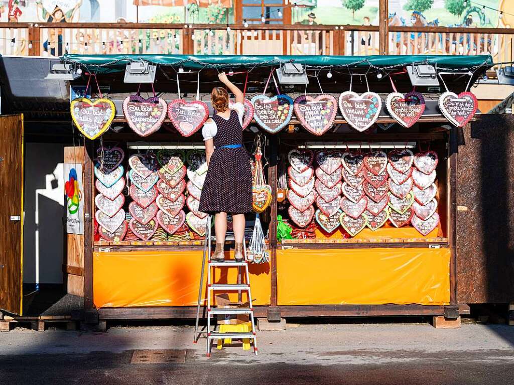 In Mnchen herrscht wieder Ausnahmezustand: Es ist Oktoberfest.