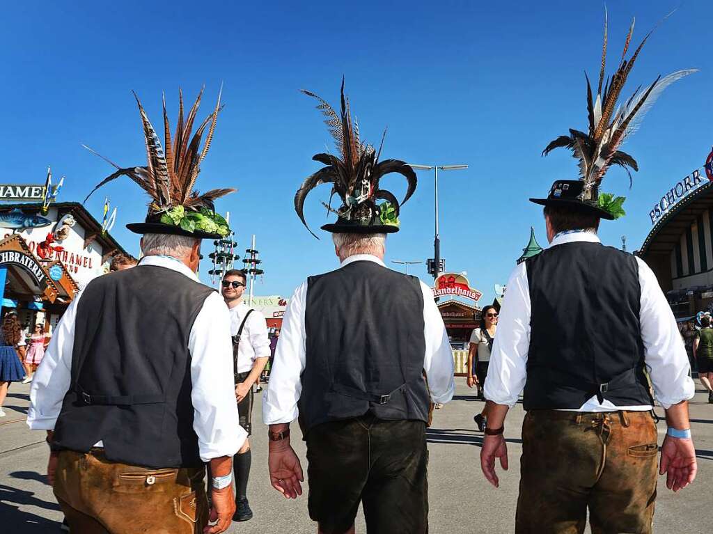 In Mnchen herrscht wieder Ausnahmezustand: Es ist Oktoberfest.