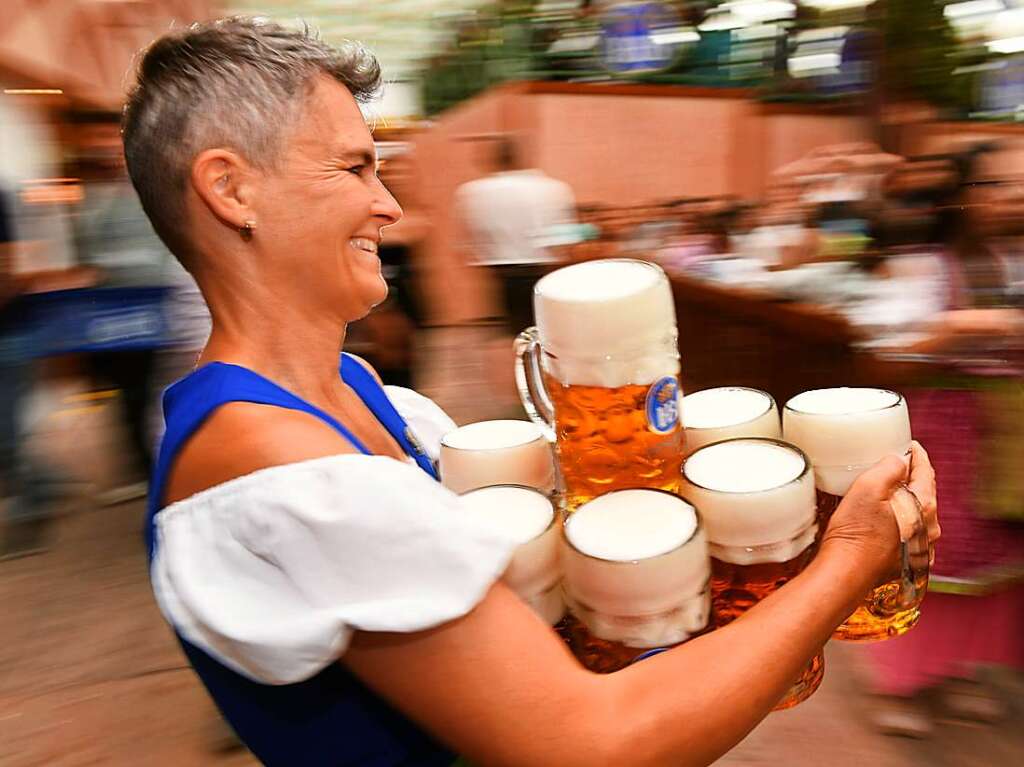 In Mnchen herrscht wieder Ausnahmezustand: Es ist Oktoberfest.