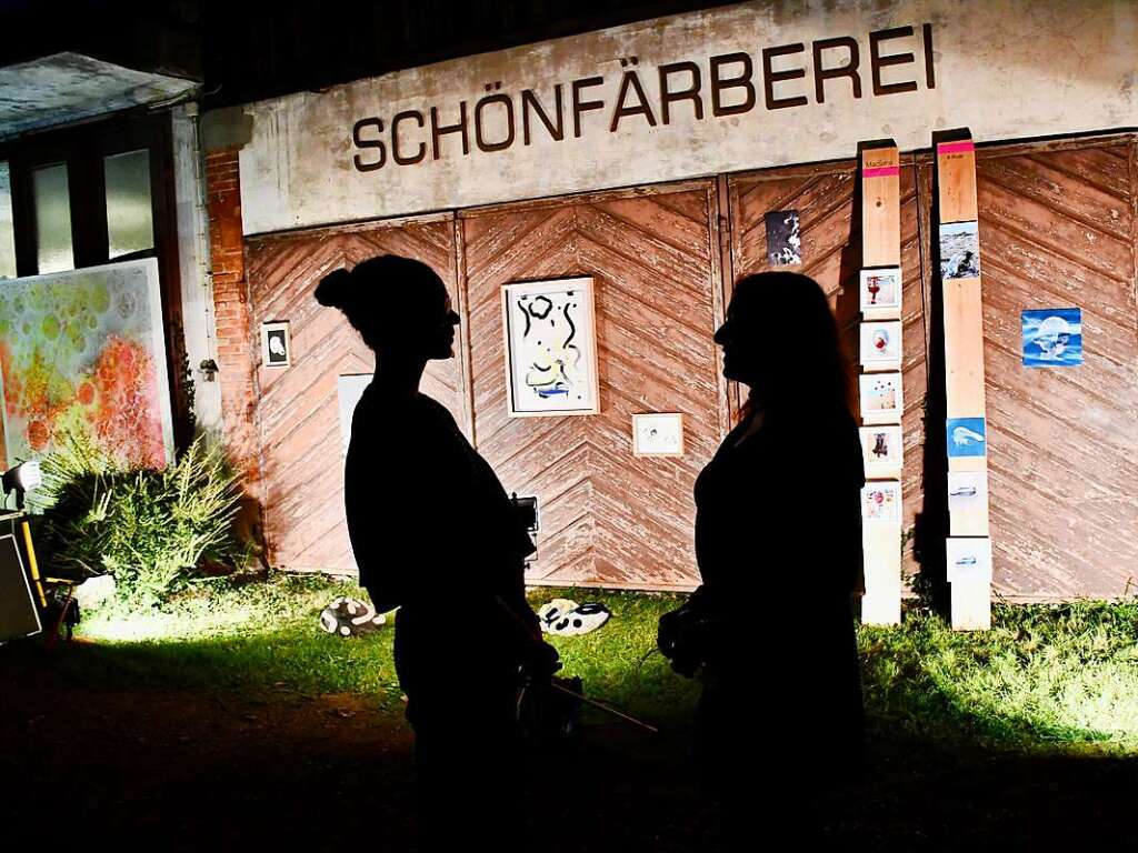 Kunst und Begegnung: Eindrcke von der Nacht der offenen Ateliers in Lrrach