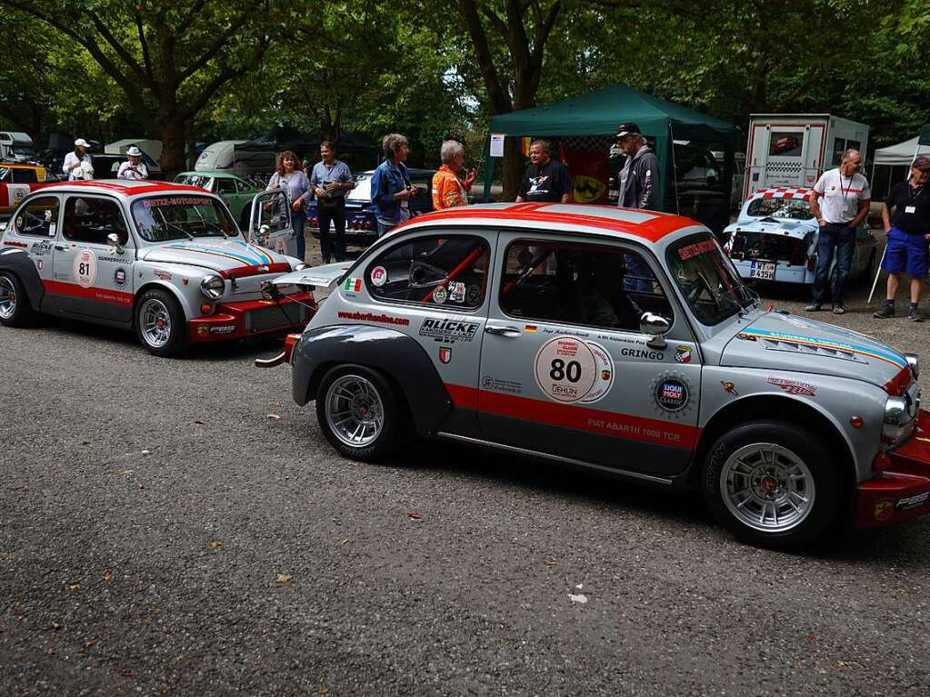 Die Zwillinge waren laut: Die mit Abstand grte Geruschkulisse hinterlieen die beiden Fiat Abarths 1000 TCR von Dietze Motorsport.