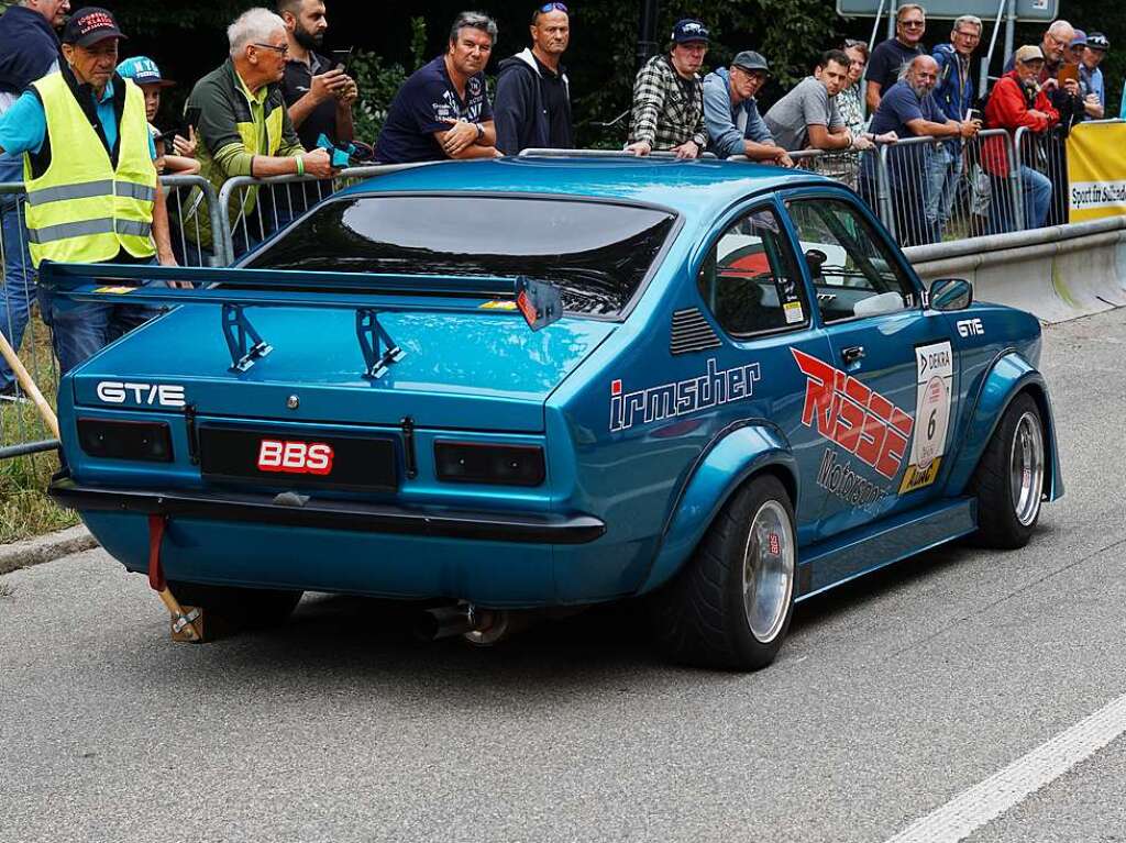 Hingucker: Ein Opel Kadett C GTE Baujahr 1978 von Gnter Lorenz.