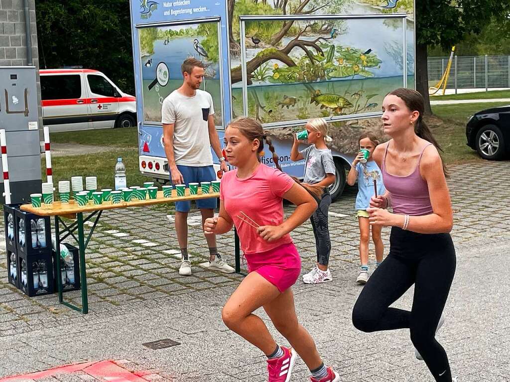 Ein groes Fest fr alle: der Brgleplatz und sein Umkreis waren von Freitag bis Sonntagabend eine einzige familire Festmeile fr alle Marcherinnen und Marcher, mit einem bunten Angebot fr alle Altersgruppen.