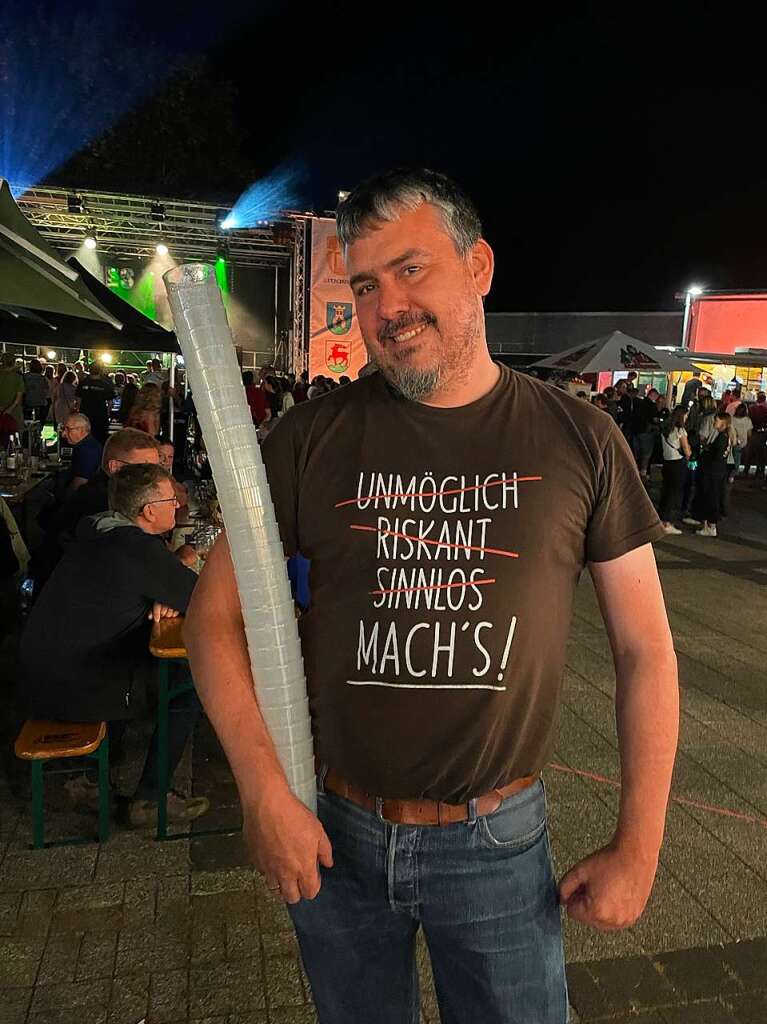 Ein groes Fest fr alle: der Brgleplatz und sein Umkreis waren von Freitag bis Sonntagabend eine einzige familire Festmeile fr alle Marcherinnen und Marcher, mit einem bunten Angebot fr alle Altersgruppen.