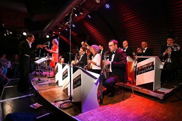 Groe und kleine Formationen gab es au...Club-Swing-Orchestra&#8220;<ppp></ppp>  | Foto: Thomas Kunz