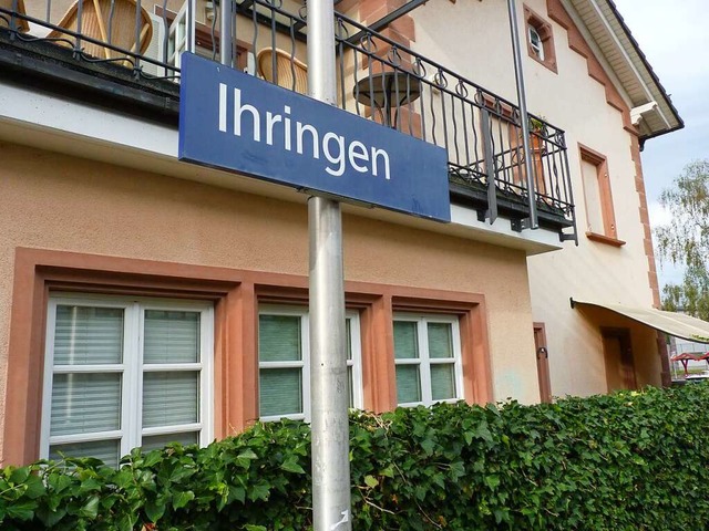 Am Ihringer Bahnhof wurden die zwei Rder gestohlen.  | Foto: Sattelberger