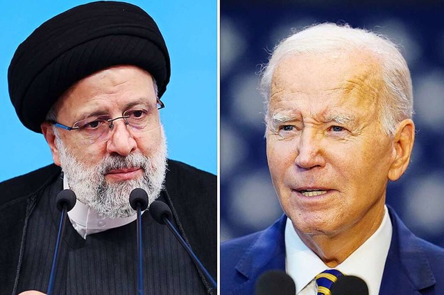 Ebrahim Raisi (l), Prsident des Iran, und Joe Biden, Prsident der USA  | Foto: Iranian Presidency, Alex Brandon (dpa)