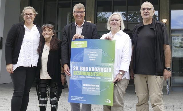 Fr mehr Gesundheit in der Kurstadt (v...bsamen, Ina Fuchs, Andreas Matzarakis   | Foto: Frank Schoch