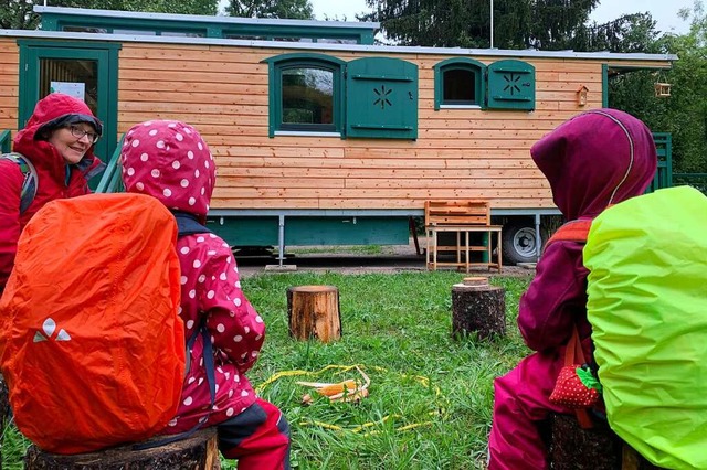 Fertig fr den Ausflug in die Natur: D...as sie unterwegs ein Pltzchen suchen.  | Foto: Simone Hhl