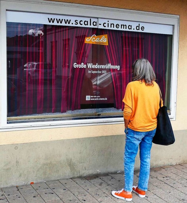 Am letzten Septemberwochenende feiert das Scala-Kino Wiedererffnung.  | Foto: Angelika Schmidt
