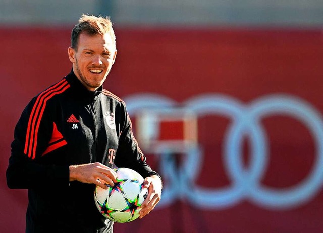 Julian Nagelsmann wird wohl die Nationalelf trainieren.  | Foto: CHRISTOF STACHE (AFP)