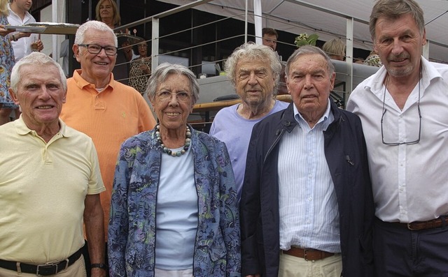 Uli Gersbacher (von rechts) mit Grndu..., Stefan Hastenteufel und Klaus Kipka.  | Foto: Petra Wunderle