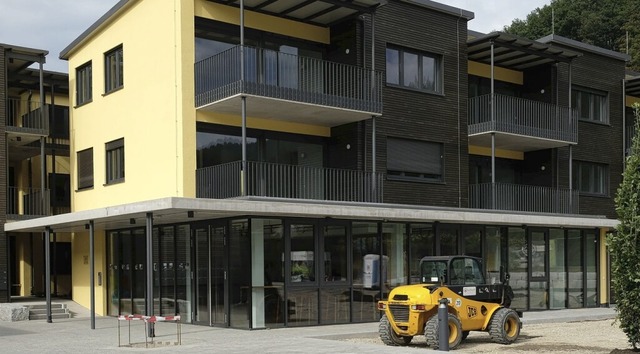 So sieht vorbildlicher sozialer Wohnungsbau in Hausach aus.  | Foto: Wendelinus Wurth