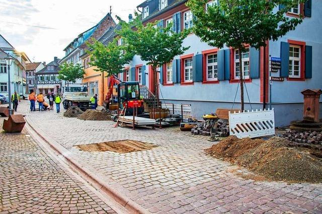 Gasleck in der Innenstadt von Ettenheim ist wieder abgedichtet