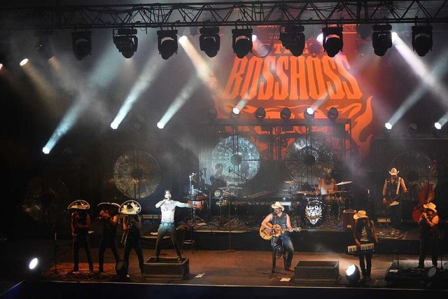 The Bosshoss spielen am Freitag in der Sick-Arena.  | Foto: Barbara Ruda