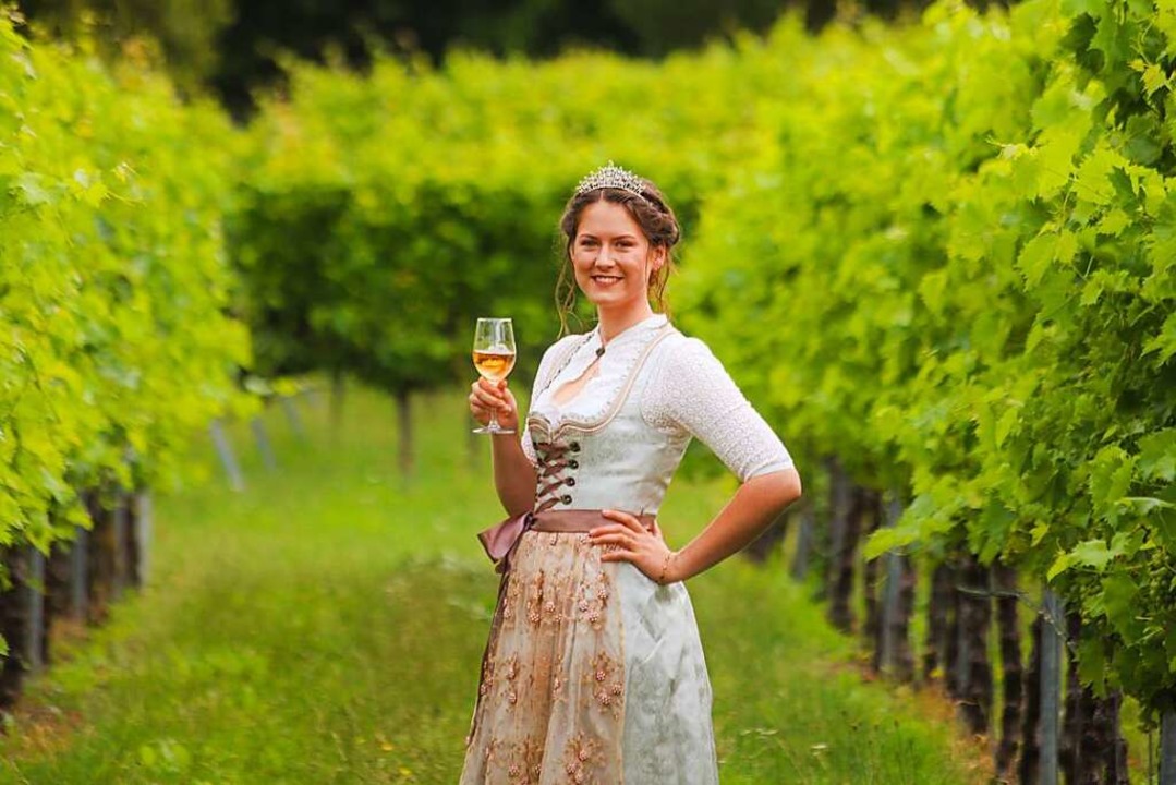 Stefanie Dorner ist die neue Weinkönigin von Kippenheim.  | Foto: Sandra Decoux