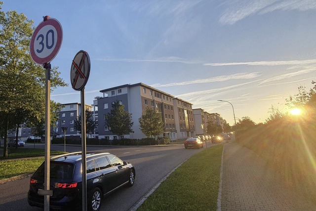 Licht am Horizont? Tempo-30-Befrworte...B317-Umleitung mehr denn je besttigt.  | Foto: Andr Hnig