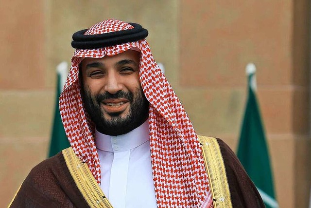 Mohammed bin Salman: &#8222;Wir kommen...as wirklich Ernsthaftes zu sein&#8220;  | Foto: Naveen Sharma (dpa)