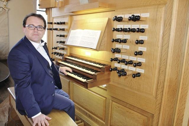 Michele Savino spielt an der Welte-Orgel in Emmendingen eine Hommage an Max Reger