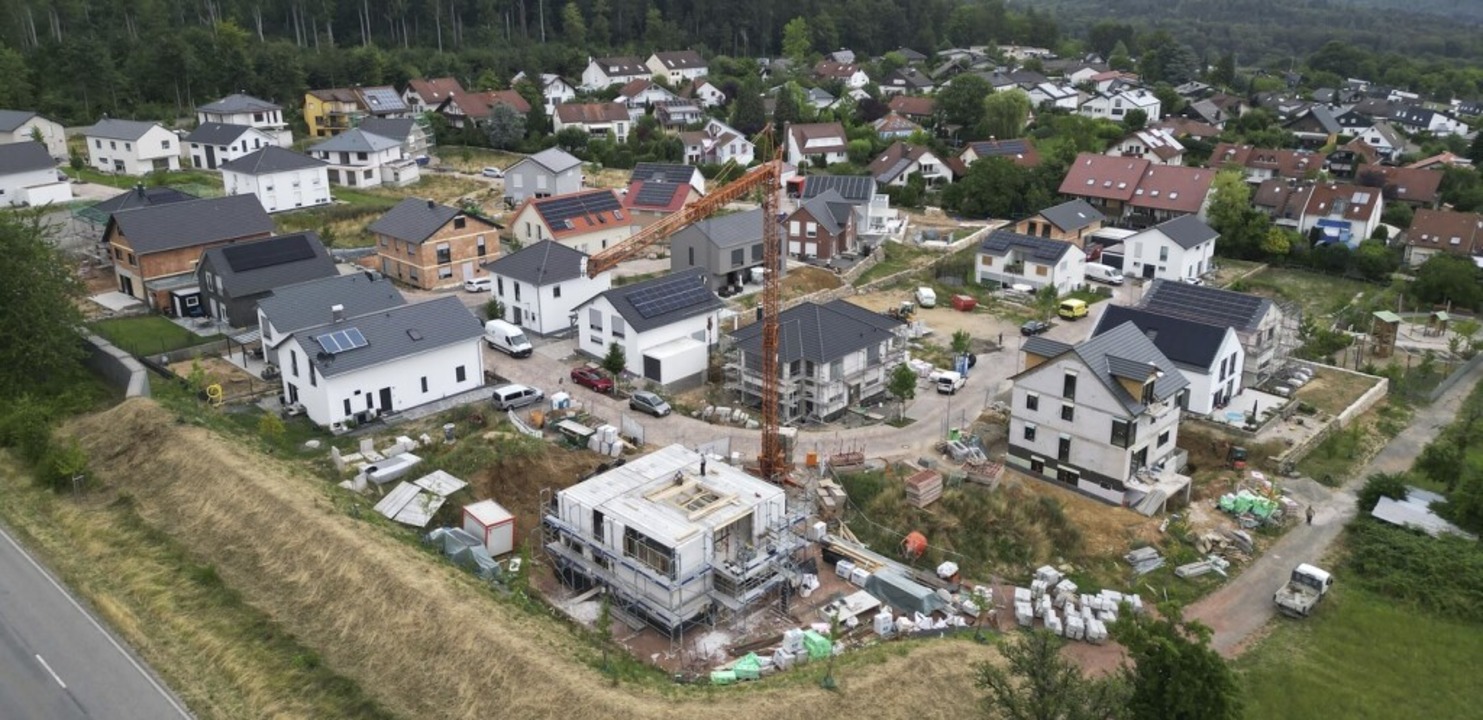 1673 Hektar Land wurden 2022 in Baden-Württemberg überbaut.  | Foto: Rene Priebe