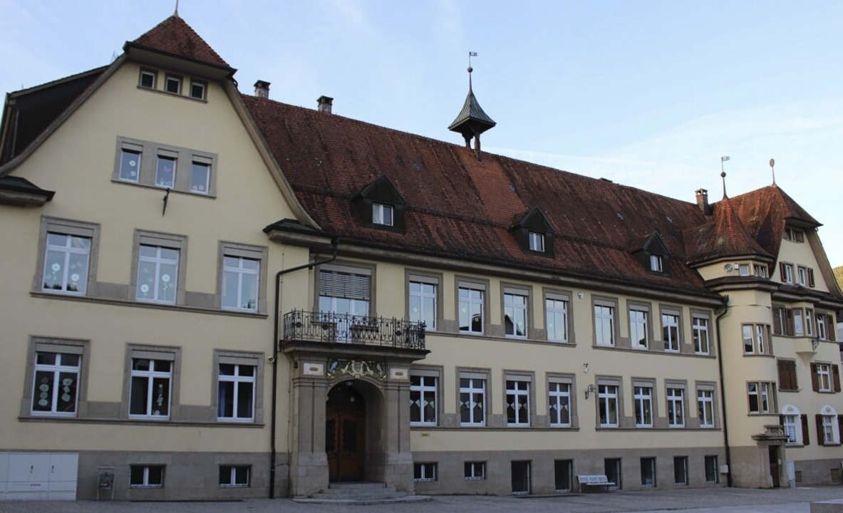 Die Wehrer Talschule - vor 110 Jahren fand deren Grundsteinlegung statt.   | Foto: Hansjörg Bader