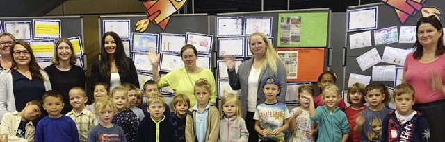 Anlsslich des Weltkindertags empfing ...mann mehr als 60 Kinder im Brgersaal.  | Foto: Stadt Rheinfelden