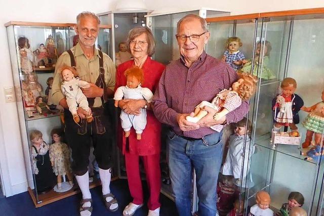 In Bad Krozingen haben Puppen und Plüschtiere ein Zuhause gefunden