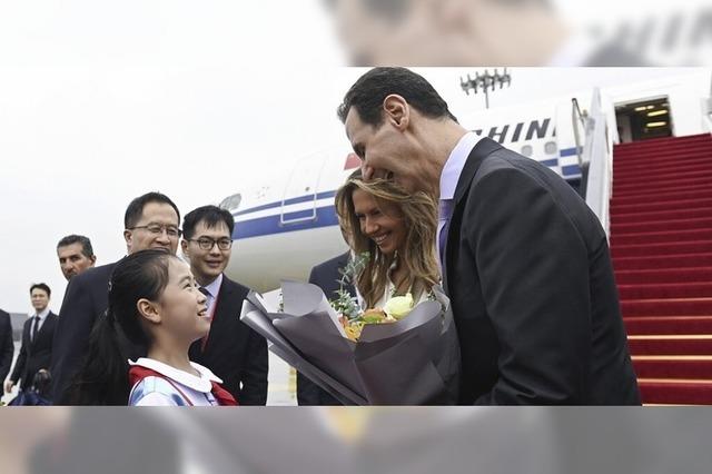 China hofiert Assad