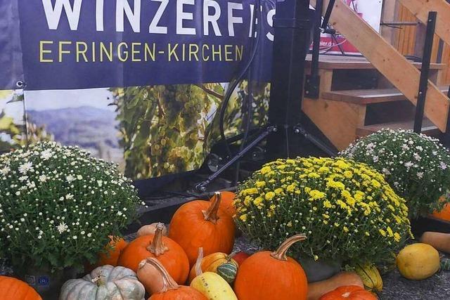 Riesige Fangemeinde feiert Winzerfest in Efringen-Kirchen