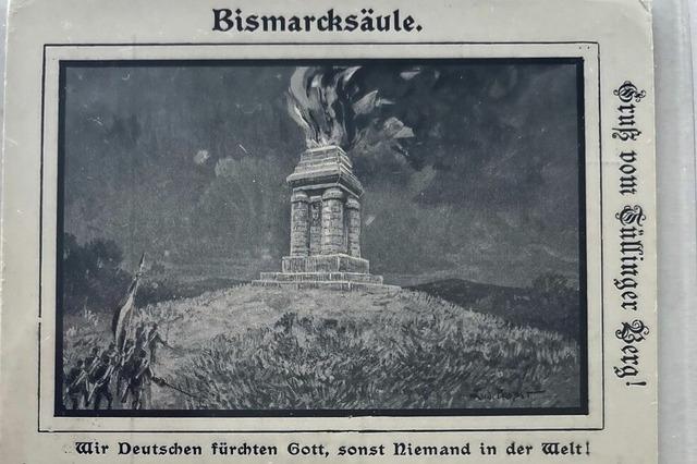 Die Bismarcksäule blieb ein Plan