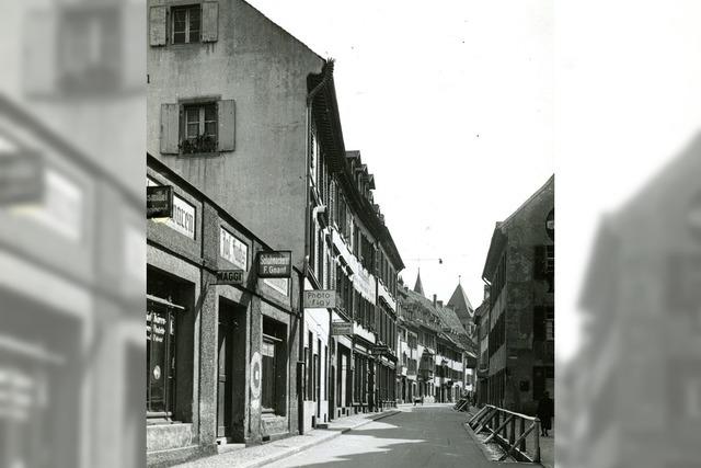 Erst Pfaffengasse, dann Herrenstrae