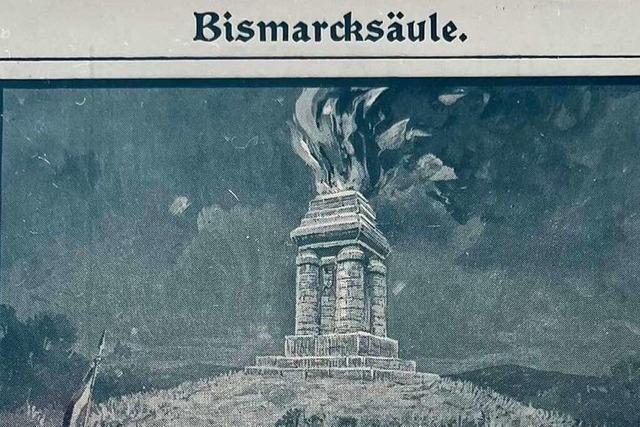 Die Bismarcksule fr den Tllinger Berg in Lrrach blieb nur ein Plan