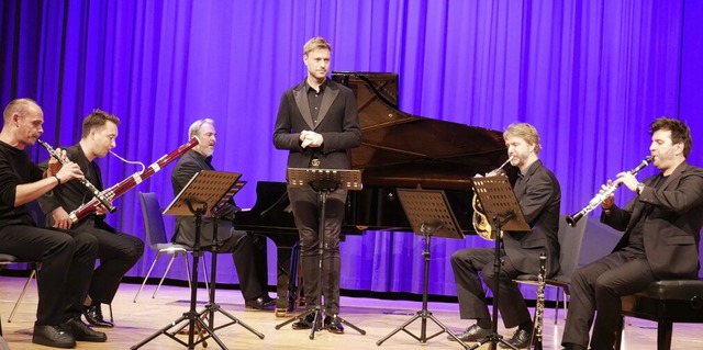 Jrg Schneider (Oboe), Paul-Gregor Str... jngsten Kammermusikabend im Kursaal.  | Foto: Michael  Gottstein