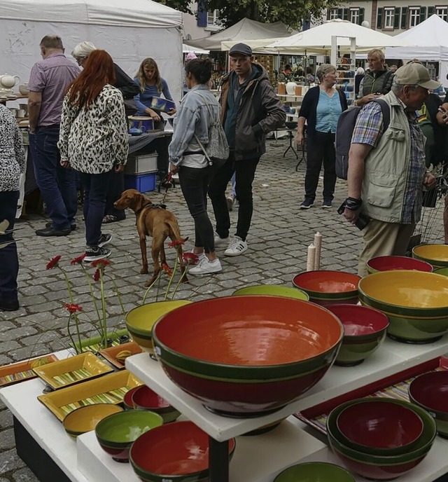 Die Aussteller waren zufrieden.  | Foto: Ulrich Senf