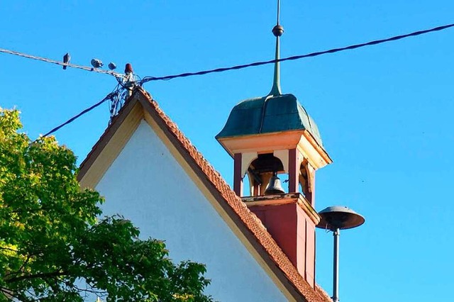 Die Sanierung des Rathausturmes steht ... des Ortschaftsrates von Dittishausen.  | Foto: Martin Wunderle