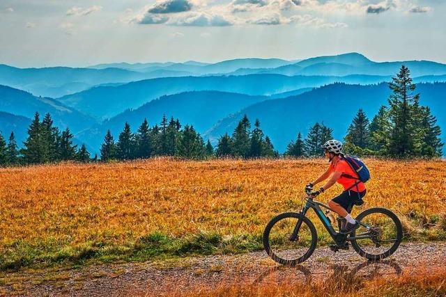 Fr Gipfeltouren oder lange Ausfahrten: das E-Mountain-Cross-Bike