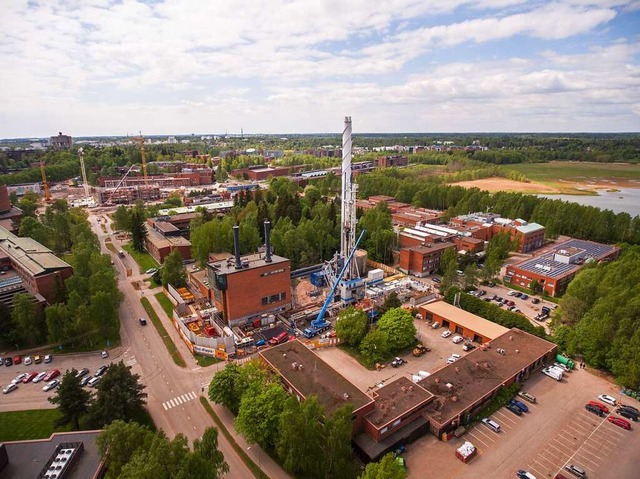 Zahlreiche Geothermieanlagen sind ohne...gebaut worden. Und es geht auch leise.  | Foto: Hochschule Offenburg