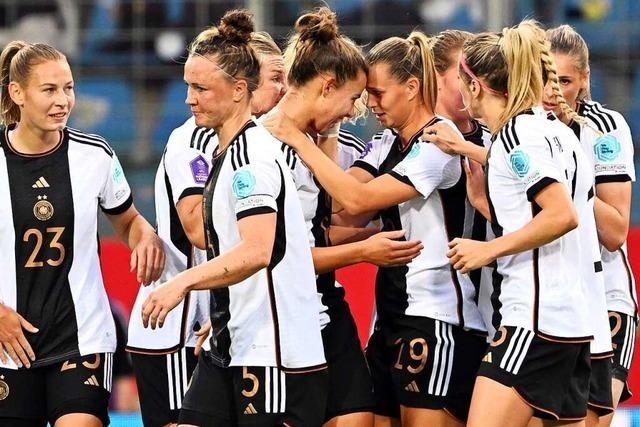 Dank Doppeltorschützin Bühl: Deutschland besiegt Island mit 4:0