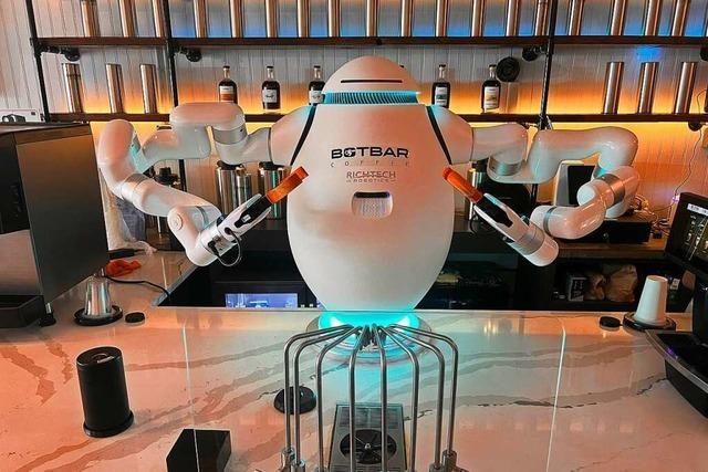Roboter-Barista in New York wird skeptisch beäugt