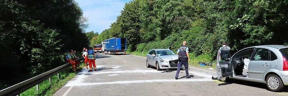B34 bei Bad Sckingen trotz mehrerer Unflle kein Unfallschwerpunkt