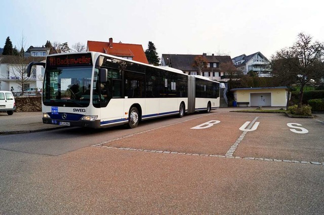 Ab 10. Dezember fahren die Busse zwisc...urck &#8211; dann aber als Linie 650.  | Foto: Silke Hartenstein