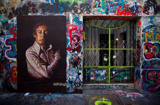 Bunt, schrg und anarchisch: das Haus des verstorbenen Serge Gainsbourg  | Foto: Ian Langsdon