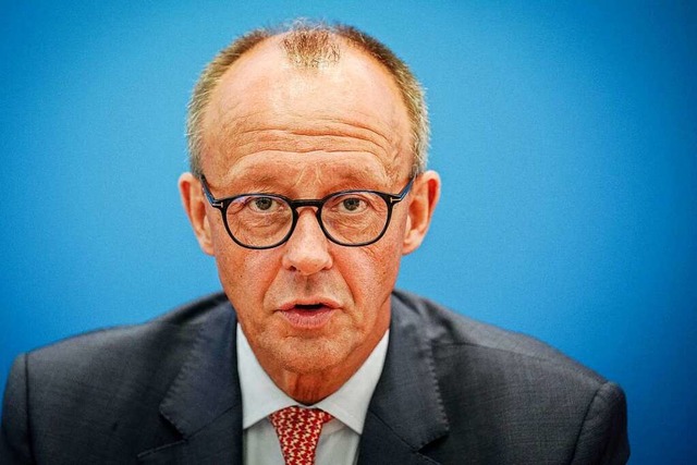 CDU-Chef Friedrich Merz hat mit Aussag...kussion ber seine Wortwahl ausgelst.  | Foto: Kay Nietfeld (dpa)