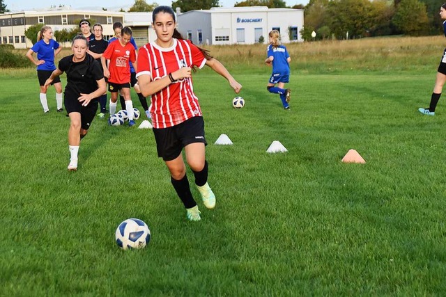 Eine Frauenmannschaft hat der SC Haage...s den Nachwuchsteams aufgebaut werden.  | Foto: Maja Tolsdorf