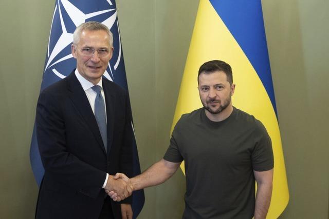Selenskyj: Ukraine hat Nato-Mitgliedschaft verdient