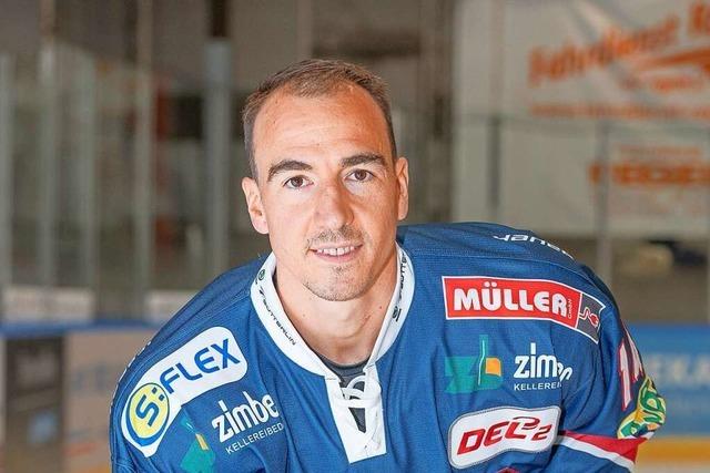 Freiburger Eishockeyspieler Simon Danner bestreitet 1000. Partie