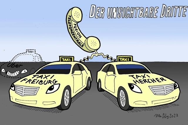 Das Freiburger Taxigewerbe stellt sich auf Uber ein