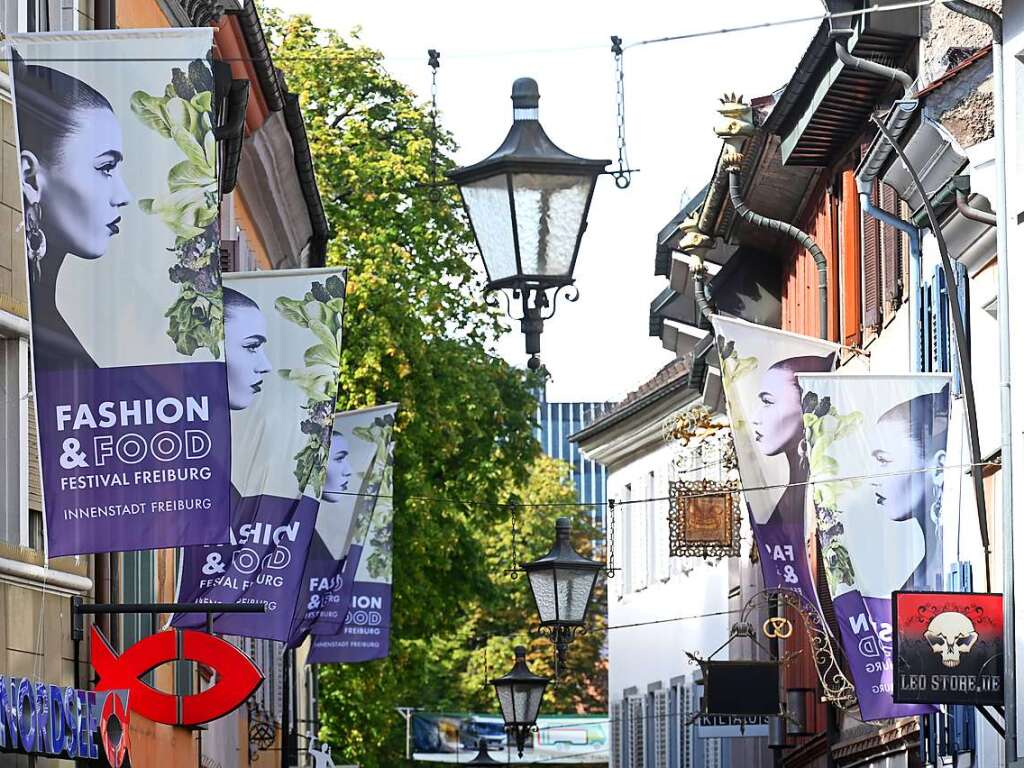 Fashion & Food Festival in der Freiburger Innenstadt