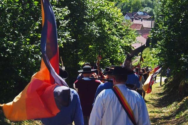 Schwarzwaldverein Schopfheim wandert auf den Spuren von Herweghs Legion