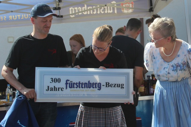 Das besondere Jubilum feierten Rainer...andra Heer zusammen mit Angelika Heer.  | Foto: Christa Maier